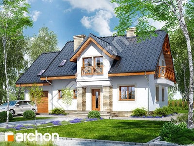 Проект дома ARCHON+ Дом в резеде 2 