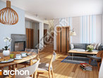 Проект дома ARCHON+ Дом в резеде 2 дневная зона (визуализация 1 вид 1)