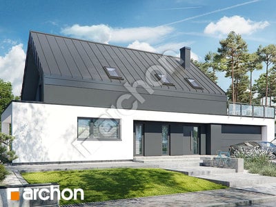 Проект дома ARCHON+ Дом в мандевилле 4 (Г2Е) 