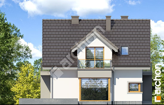 Боковой фасад Дом в рододендронах (ПН)