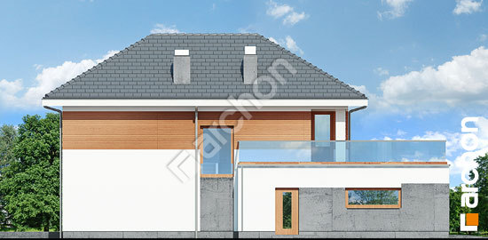 Боковой фасад Вилла Эльвира