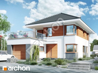 Проект дома ARCHON+ Вилла Эльвира 