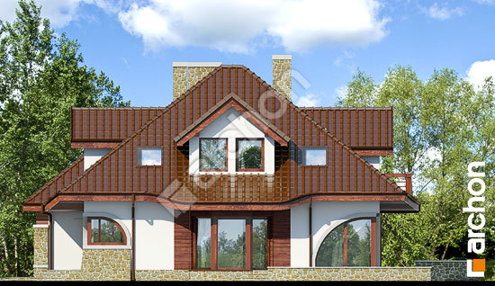 Бочний фасад Будинок в зефірантесі (Г2) вер.2