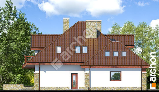 Бочний фасад Будинок в зефірантесі (Г2) вер.2