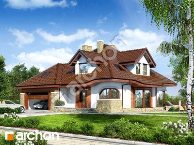 Проєкт будинку ARCHON+ Будинок в зефірантесі (Г2) вер.2 