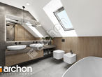 Проект будинку ARCHON+ Будинок в ізопірумі 4 візуалізація ванни (візуалізація 3 від 2)