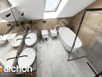 Проект дома ARCHON+ Дом в изопируме 4 визуализация ванной (визуализация 3 вид 4)