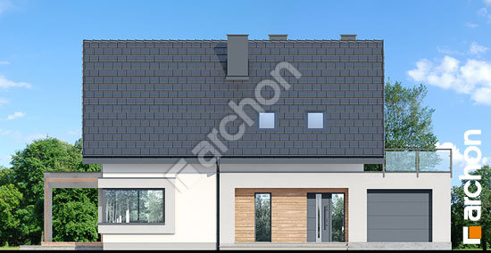 Передній фасад Будинок в ізопірумі 4