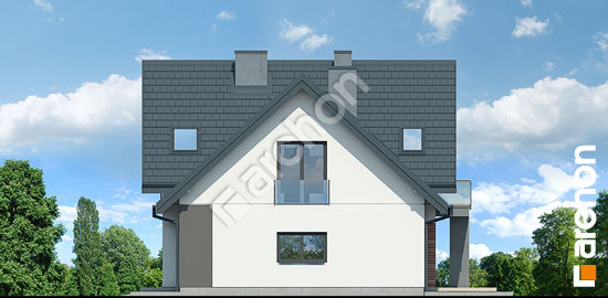 Боковой фасад Дом в фаворитках 2