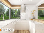 Проект дома ARCHON+ Дом в фаворитках 2 визуализация кухни 1 вид 1