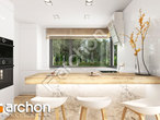Проект дома ARCHON+ Дом в фаворитках 2 визуализация кухни 1 вид 2