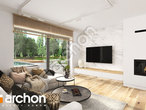 Проект дома ARCHON+ Дом в фаворитках 2 дневная зона (визуализация 1 вид 3)
