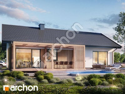 Проект дома ARCHON+ Дом в ирисе  