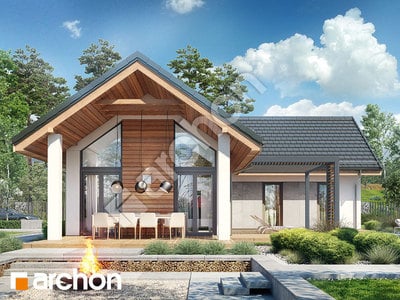 Проект дома ARCHON+ Дом в мажанках (Г) 