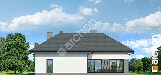 Дворовой фасад Дом в жимолости 3 (Г2)