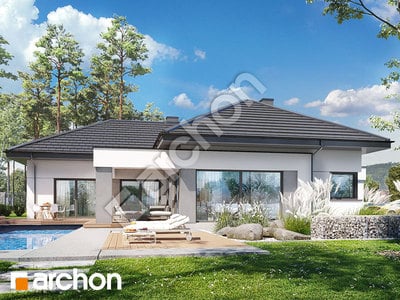 Проєкт будинку ARCHON+ Будинок в жимолості 3 (Г2) 