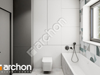 Проект будинку ARCHON+ Будинок в фіалках 5 (Р2Б) вер.2 візуалізація ванни (візуалізація 3 від 1)