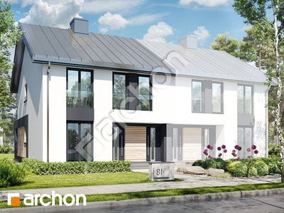 Проєкт будинку ARCHON+ Будинок в фіалках 5 (Р2Б) вер.2 