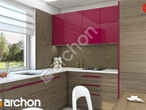 Проект будинку ARCHON+ Будинок в хлорофітумі (ГHA) візуалізація кухні 2 від 1