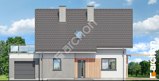 Передній фасад Будинок в хлорофітумі (ГHA)