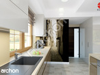 Проект будинку ARCHON+ Будинок в каллах 3 (П) візуалізація кухні 1 від 3