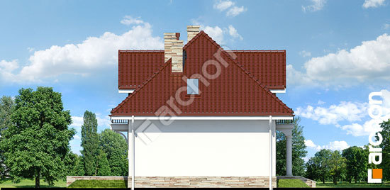 Бочний фасад Будинок у вербені 4 (В)