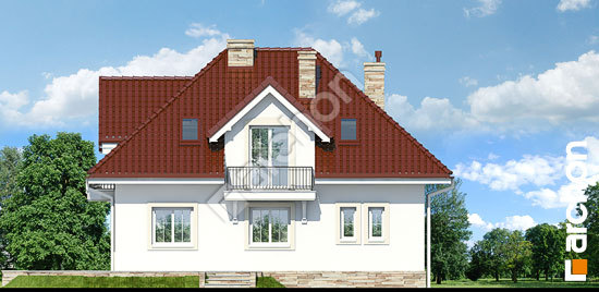 Дворовий фасад Будинок у вербені 4 (В)