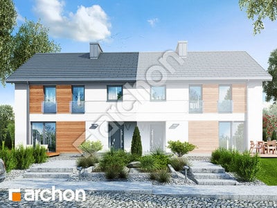 Проєкт будинку ARCHON+ Будинок в воронячому оці (Р2Б) 