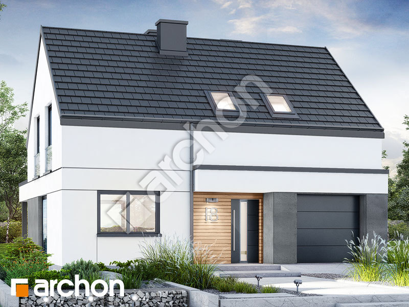 Проект будинку ARCHON+ Будинок в люцерні 16 (Г) Вид 1