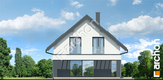 Бочний фасад Будинок в шишковиках 6 (Е)