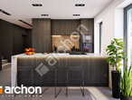 Проект будинку ARCHON+ Будинок в шишковиках 6 (Е) візуалізація кухні 1 від 1