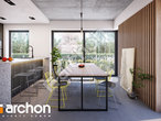 Проект будинку ARCHON+ Будинок в шишковиках 6 (Е) денна зона (візуалізація 1 від 4)