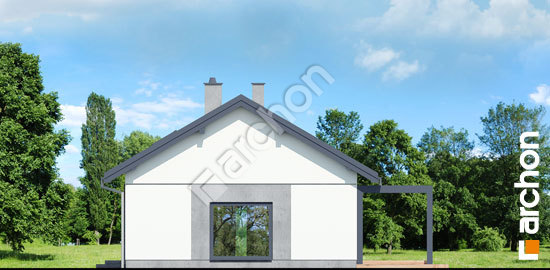 Боковой фасад Дом в овсянницах 7