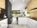 Проект будинку ARCHON+ Будинок у вівсянниці 7 візуалізація кухні 1 від 2