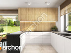 Проект будинку ARCHON+ Будинок у вівсянниці 7 візуалізація кухні 1 від 3