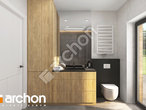 Проект будинку ARCHON+ Будинок у вівсянниці 7 візуалізація ванни (візуалізація 3 від 1)