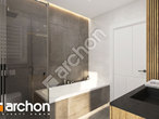 Проект будинку ARCHON+ Будинок у вівсянниці 7 візуалізація ванни (візуалізація 3 від 3)