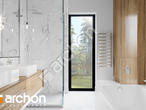 Проект дома ARCHON+ Дом в базилике 2 (Е) ВИЭ визуализация ванной (визуализация 3 вид 1)