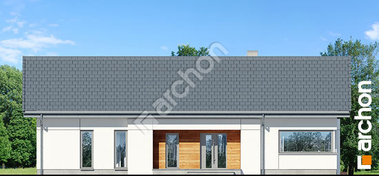 Передній фасад Будинок в базиліці 2 (Е) ВДЕ