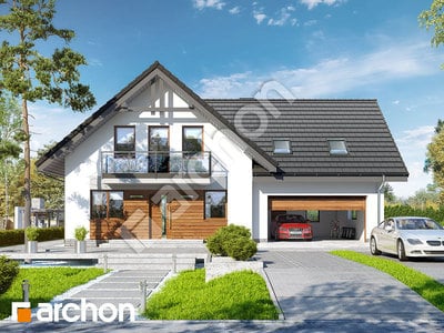 Проєкт будинку ARCHON+ Будинок в рододендронах 24 (Г2Н) 