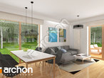 Проект будинку ARCHON+ Будинок в рододендронах 24 (Г2Н) денна зона (візуалізація 1 від 4)
