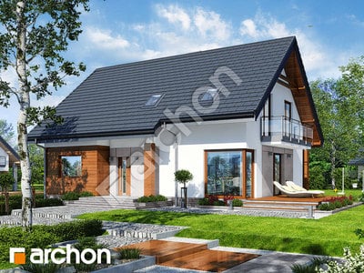 Проект дома ARCHON+ Дом в яблонках 7 (Т 