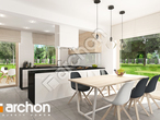 Проект будинку ARCHON+ Будинок в яблонках 7 (Т) денна зона (візуалізація 2 від 6)