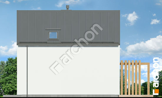 Боковой фасад Летний домик у ручья 3