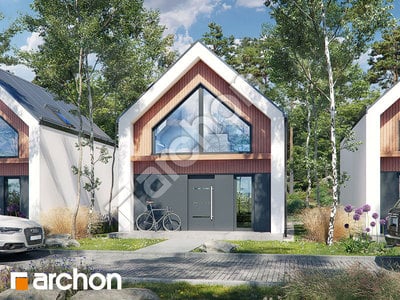 Проект дома ARCHON+ Летний домик у ручья 3 Вид 2