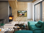 Проект дома ARCHON+ Летний домик у ручья 3 дневная зона (визуализация 1 вид 2)