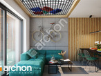 Проект дома ARCHON+ Летний домик у ручья 3 дневная зона (визуализация 1 вид 3)