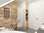 Проект будинку ARCHON+ Будинок у сафлорі візуалізація ванни (візуалізація 3 від 2)
