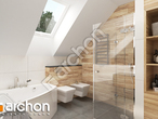 Проект будинку ARCHON+ Будинок у сафлорі візуалізація ванни (візуалізація 3 від 3)