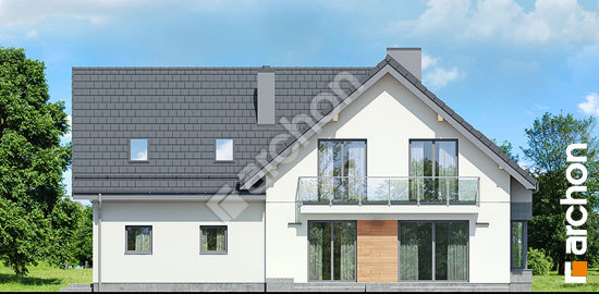 Дворовой фасад Дом в медовниках (Г2)